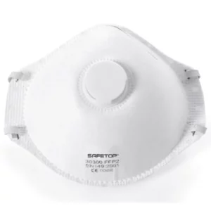 30300 - Mascarilla desechable Safetop FFP2 NR D preformada con válvula